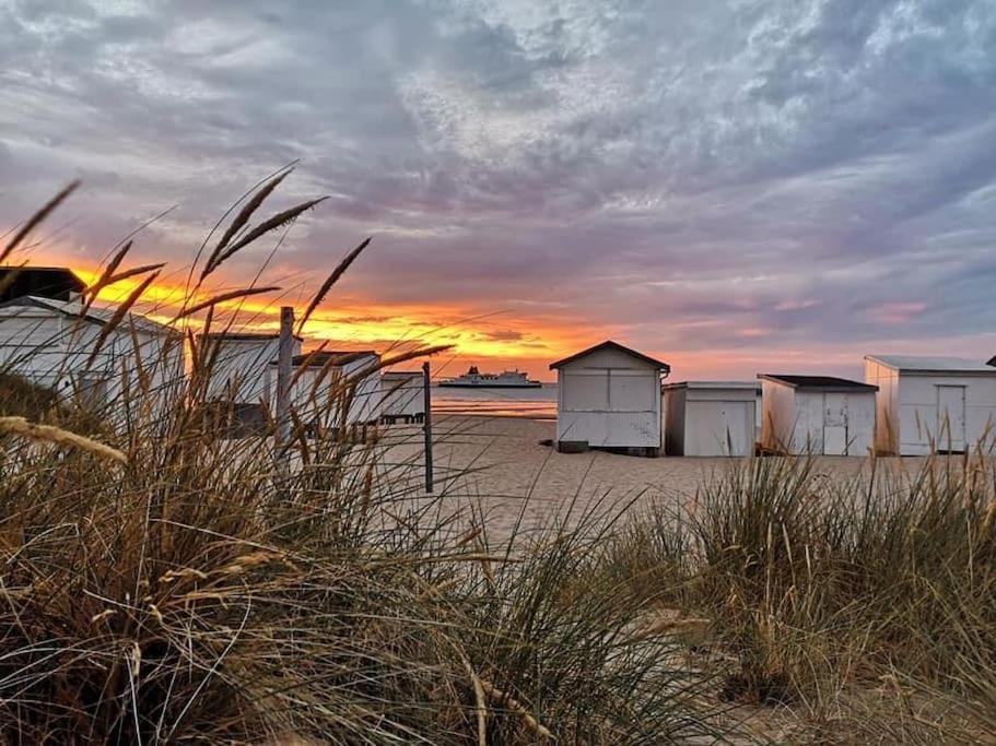 Appart 4 Pers Plage Vue Mer Calais Exteriér fotografie